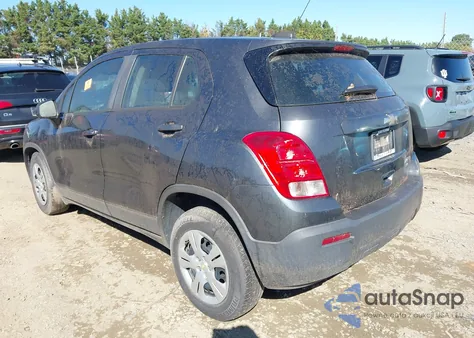 2016 Chevrolet Trax 1Ls from USA, damaged, VIN 3GNCJKSB5GL276246